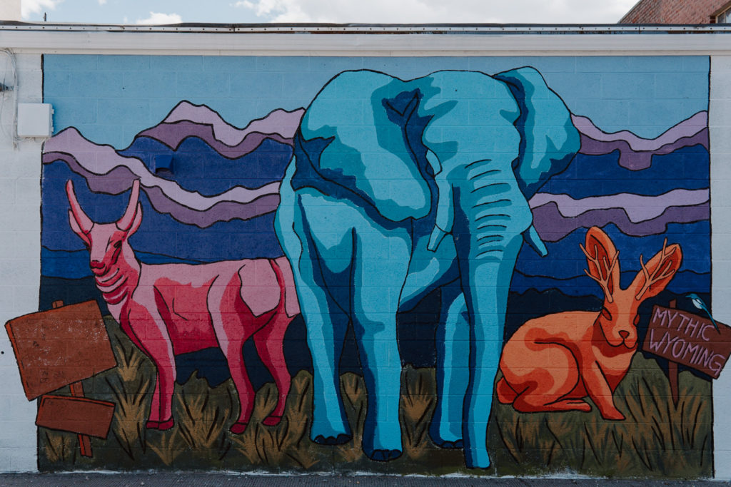 Visit Cheyenne Wyoming, Downtown murals 